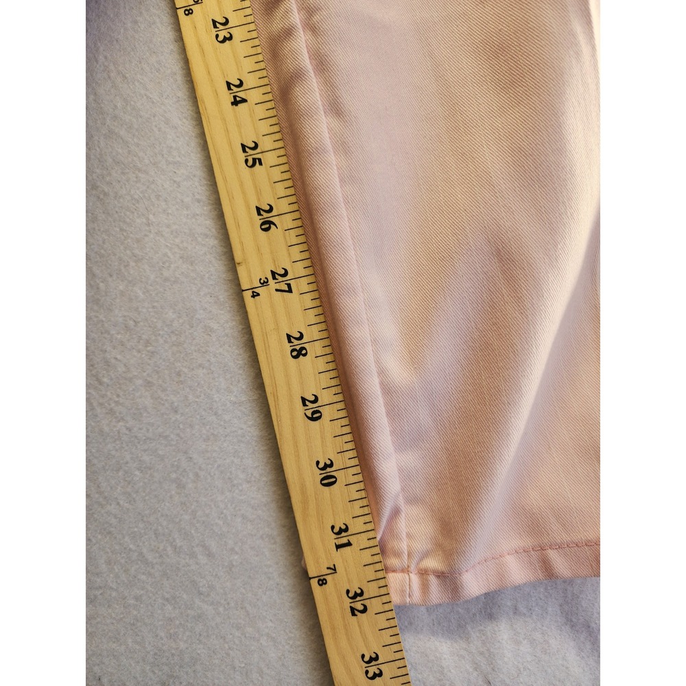Vintage Pink High Waisted Straight Leg Pants Size 16 - Picture 9 of 9